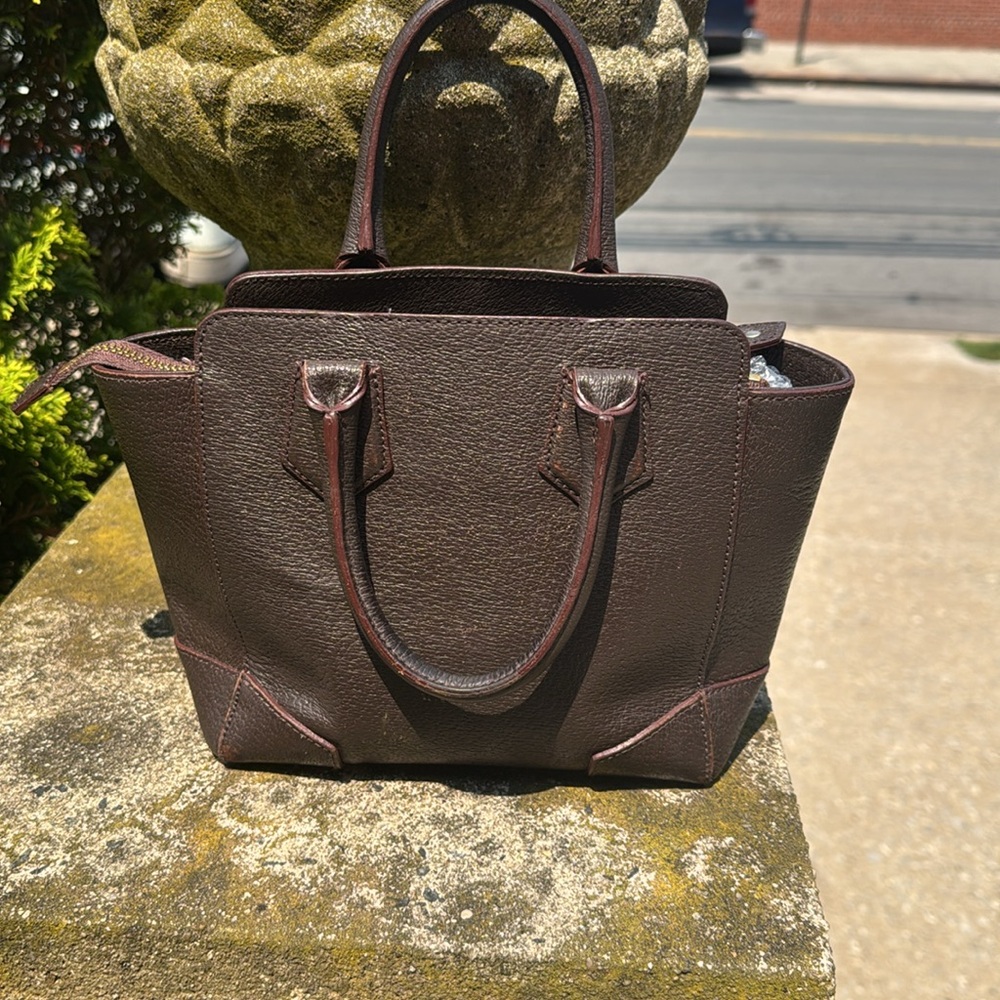 GUC Vivienne Westwood Executive Dark Brown Handbag ( shoulder strap missing) - Picture 2 of 13